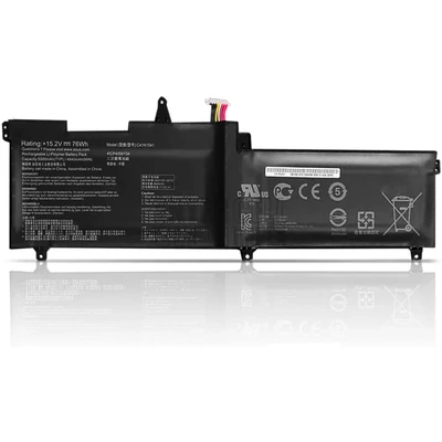 Asus ROG Strix GL702 GL702V GL702VM GL702VT GL702VS series C41N1541 15.2V 4800mAh 73Wh 4 cella notebook/laptop akku/akkumulátor utángyártott