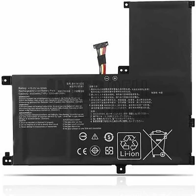 ASUS Q504U Zenbook Flip UX560 UX560U UX560UA series 0B200-02010100 B41N1532 15.2V 3100mAh 47Wh 4 cella notebook/laptop akku/akkumulátor utángyártott