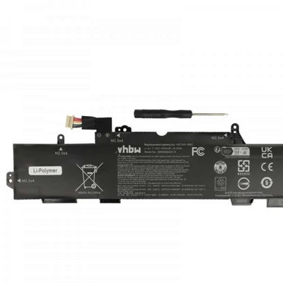 HP EliteBook 735 745 755 830 840 846 ZBook 14u G5 840 846 ZBook 14u G6 series SS03XL SS03050XL HSTNN-DB8J HSTNN-IB8C HSTNN-LB8G 11.55V 4250mAh 49.09Wh 3 cella fekete notebook/laptop akku/akkumulátor utángyártott