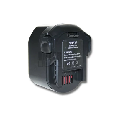 Würth SD 12 series 12V 3300mAh 39.6Wh Ni-Mh szerszámgép akku/akkumulátor