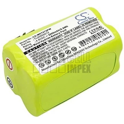 Makita 6722DW 6723DW series TL00000012 4.8V 2000mAh 9.6Wh Ni-Mh szerszámgép akku/akkumulátor utángyártott