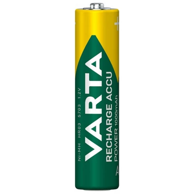 Varta AAA Micro 1000mAh 1.2V újratölthető akkumulátor/elem