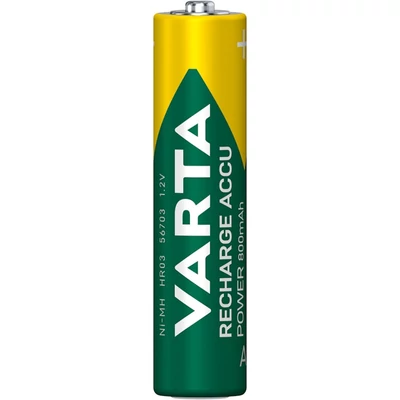 Varta AAA Micro 800mAh 1.2V újratölthető akkumulátor/elem
