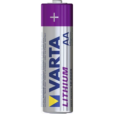 Varta AA Mignon Professional Lithium 1.5V tartós lítium elem