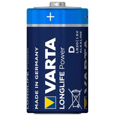 Varta D góliát Mono LR20 MN1300 Torcia Longlife Power 1.5V tartós alkáli elem