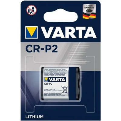 Varta CR-P2 EL223AP K223LA RLP2 EL223APBP DL223A 5024LC VL223 CR223A CRP2P CR17-33 CRP2S PC223A DL223 K223 PC223 6V 1450mAh lithium elem