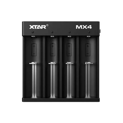 Xtar MX4 Mini Mixer négycsatornás 3.7V 18650 21700 20700 Lithium-Ion 1.5V AA/AAA Li-Ion 1.2V Ni-Mh 3.2V LiFePO4 USB-C töltő/adapter