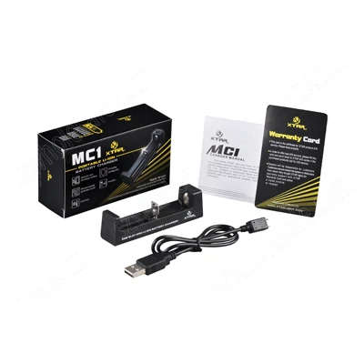 Xtar 18650 MC1 USB Lithium-Ion Li-Ion akkumulátor/cella töltő/adapter