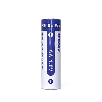 XTAR AA 2000mAh 1.5V 3300mWh Li-Ion újratölthető akkumulátor