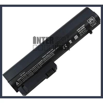 HP Business Notebook 2400 Series 4400 mAh 6 cella fekete notebook/laptop akku/akkumulátor utángyártott