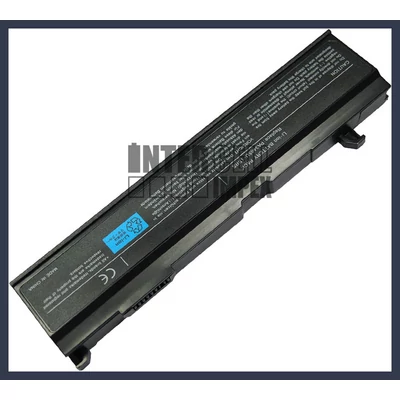 Toshiba Satellite M55 Series 4400 mAh 6 cella fekete notebook/laptop akku/akkumulátor utángyártott