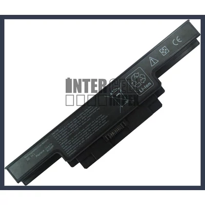 DELL Studio 1450 1457 1458 series W356P W358P U597P 4400mAh 6 cella notebook/laptop akku/akkumulátor utángyártott