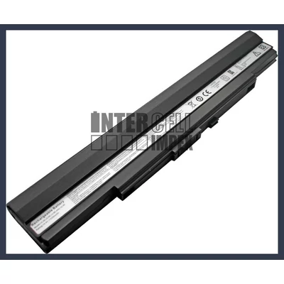 ASUS A42-UL80 4400 mAh 8 cella fekete notebook/laptop akku/akkumulátor utángyártott