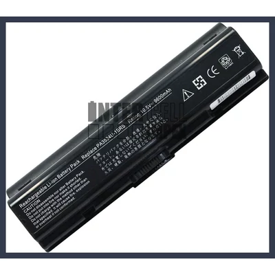Toshiba Satellite A200 A202 A205 A210 A215 A300 A305 A500 A505 L200 L205 series PA3533U-1BRS PA3534U 8800mAh 12 cella notebook/laptop akku/akkumulátor utángyártott