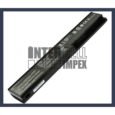 ASUS X501U series 4400 mAh 6 cella fekete notebook/laptop akku/akkumulátor utángyártott