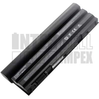 DELL Latitude E6430 Series 6600 mAh 9 cella fekete notebook/laptop akku/akkumulátor utángyártott