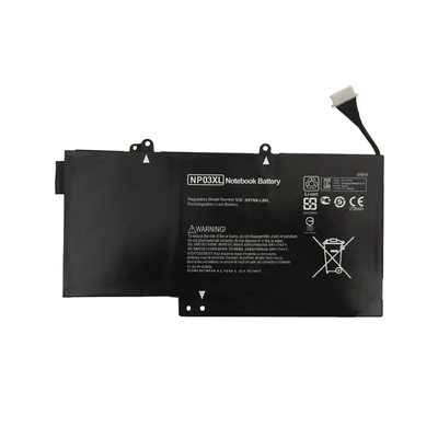 HP 760944-421 3800 mAh 3 cella fekete notebook/laptop akku/akkumulátor utángyártott