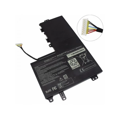 Toshiba Satellite U50T-A 4160 mAh 50Wh 3 cella fekete notebook/laptop akku/akkumulátor utángyártott