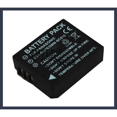 Panasonic Lumix DMC-TZ3 3.6V 1000mAh utángyártott Lithium-Ion kamera/fényképezőgép akku/akkumulátor