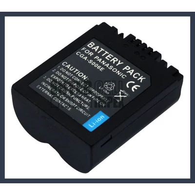 Panasonic CGR-S006E 7.2V 1300mAh utángyártott Lithium-Ion kamera/fényképezőgép akku/akkumulátor
