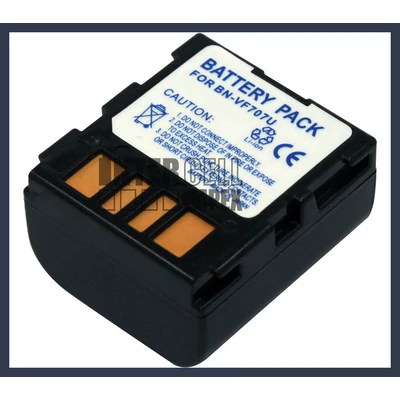 JVC BN-VF707U 7.4V 600mAh utángyártott Lithium-Ion kamera/fényképezőgép akku/akkumulátor