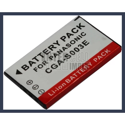 Panasonic SV-AV50S 3.6V 800mAh utángyártott Lithium-Ion kamera/fényképezőgép akku/akkumulátor 