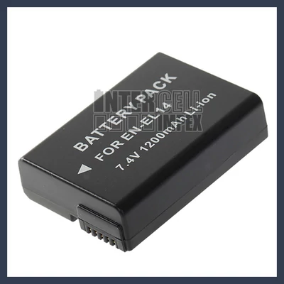 Nikon EN-EL14 7.4V 1200mAh utángyártott Lithium-Ion kamera/fényképezőgép akku/akkumulátor