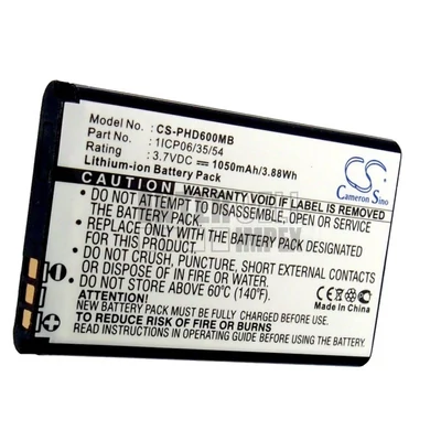 Philips Avent SCD600 SCD600/00 SCD600/10 SCD610 series 1ICP06/35/54 996510033692 996510050728 3.7V 1050mAh 3.89Wh Li-Ion bébiőr akkumulátor utángyártott