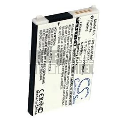 Acer E300 E305 E360 series BA-3105101 3.7V 1150mAh Li-ion GPS akkumulátor utángyártott