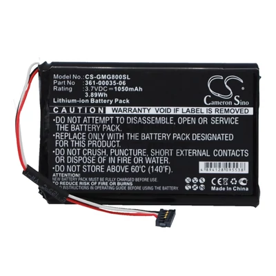 Garmin Approach G8 series 361-00035-06 3.7V Li-ion 1050mAh / 3.89Wh GPS akkumulátor utángyártott