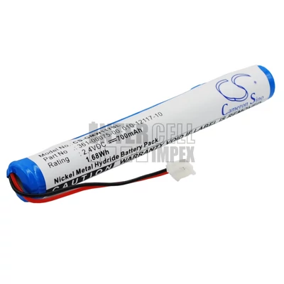 Garmin 010-01248-00 gWind Wireless gWind Wireless Transducer WIND SENSOR series 010-12117-10 361-00075-00 2.4V Ni-MH 700mAh / 1.68Wh GPS akkumulátor utángyártott