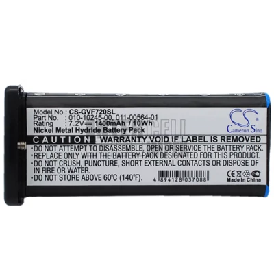 Garmin VHF 720 725 725e series 010-10245-00 011-00564-01 7.2V Ni-MH 1400mAh GPS akkumulátor utángyártott