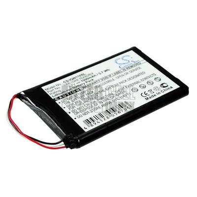 Garmin Nuvi 1100 1100LM series AE10AE16AB2BX 3.7V Li-ion 1000mAh GPS akkumulátor utángyártott