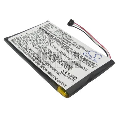 Garmin Nuvi 3700 3760 3760T series 361-00046-02 361-00064-02 EE06HE10E00EF 3.7V Li-Polymer 1200mAh / 4.44Wh GPS akkumulátor utángyártott