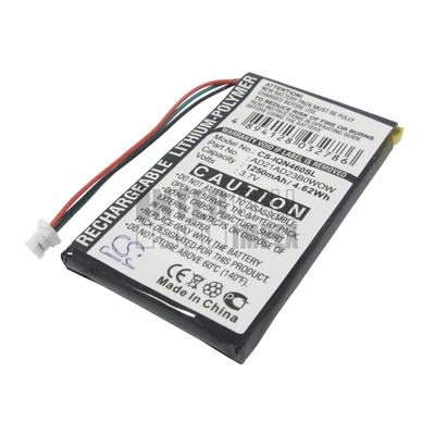Garmin Nuvi 465 465LTM 465T series AD21AD23B0WOW 3.7V Li-Polymer 1250mAh GPS akkumulátor utángyártott
