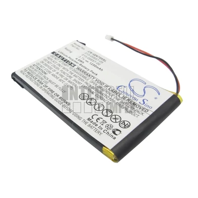 Garmin Nuvi 700 ( 2 wires ) series 010-00657-00 010-00657-05 010-00657-10 3.7V Li-Polymer 1250mAh GPS akkumulátor utángyártott