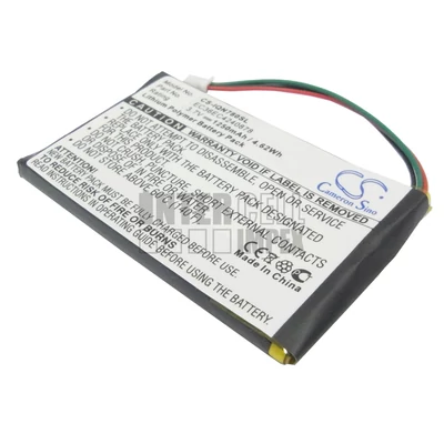 Garmin Nuvi 780 780T 785 785T series EC36EC4240878 3.7V Li-Polymer 1250mAh GPS akkumulátor utángyártott