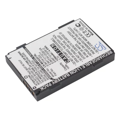Mitac Mio 180 A200 A201 A220 P128 P300 P340 series E3MT041202 E3MT12110211 E3MT041202B12A E4MT101202B12 3.7V 1250mah utángyártott Lithium-Ion GPS akku/akkumulátor 