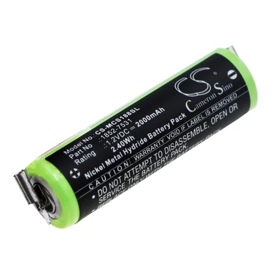 Moser Easy Style Contura HS40 HS61 / Profi XS / Tonde Eco S / Xpert HS50 / ChroMini 1591 series Wella KR-800 AAE 1852-7531 1.2V 2000mAh Ni-Mh hajvágógép akkumulátor utángyártott