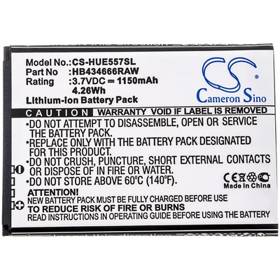Huawei E5573 E5573s E5577C E5577S E5776 Vodafone ZTE R216 R219 series HB434666RBC HB434666RAW 3.7V 1150mAh akku/akkumulátor