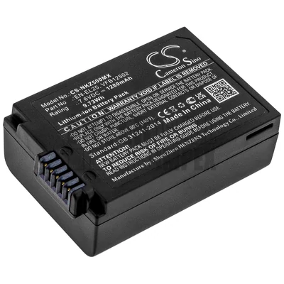 Nikon EN-EL25 Z50 ZFC 7.6V 1280mAh 9.73Wh utángyártott akku/akkumulátor