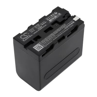Sony NP-F930 NP-F950 NP-F960 NP-F970 NP-F975 XL-B2 XL-B3 7.4V 6600mAh fényképezőgép/kamera akku/akkumulátor