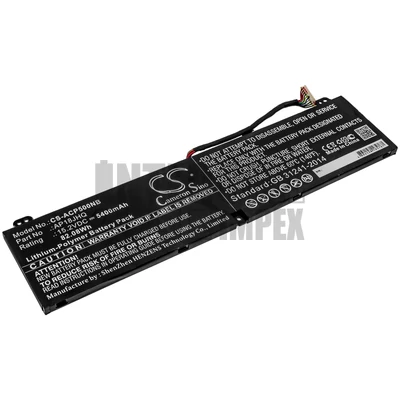 Acer ConceptD 7 CN715 Pro CN715-71P Predator Triton 500 PT515-51 PT515-52 PT515-511 series AP18JHQ KT.00408.001 15.2V 5400mAh Li-Ion notebook/laptop akku/akkumulátor