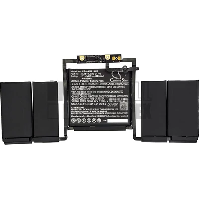 Apple MacBook Pro 13" Touch Bar (A1706 Late 2016 Mid 2017) series A1819 11.4V 4300mAh 49Wh 5 cella notebook/laptop akku/akkumulátor utángyártott