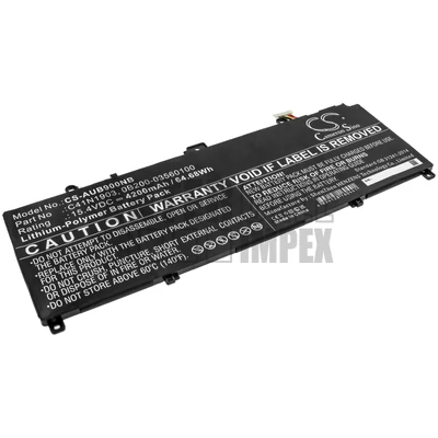 Asus ExpertBook B9450 B9450FA series 0B200-03560100 C41N1903 15.4V 4200mAh 65Wh 4 cella notebook/laptop akku/akkumulátor utángyártott