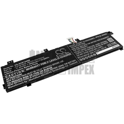 Asus VivoBook S14 S432FA S432FL S15 S532FA S532FL series 0B200-03430000 C31N1843 11.55V 3450mAh 39.85Wh 6 cella notebook/laptop akku/akkumulátor utángyártott