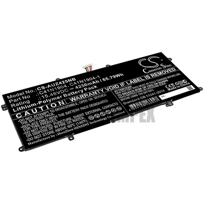 ASUS ZenBook 13 UX325JA UX325EA 14 UM425IA UX425EA UX425JA Flip 13 UX363EA S UX391UA UX393EA series C41N1904 15.48V 4250mAh 65Wh 4 cella notebook/laptop akku/akkumulátor utángyártott
