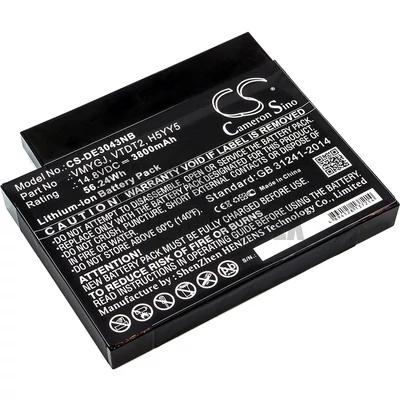 DELL Inspiron 3043 I3052 4621 AIO 20-3043 One 20 3034 series H5YY5 VMYGJ VTDT2 14.8V 3800mAh Li-ion notebook/laptop akku/akkumulátor