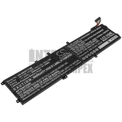 Dell G7 17 7700 series 0NCC3D 0W62W6 4K1VM V0GMT 11.4V 8000mAh 91Wh notebook/laptop akku/akkumulátor utángyártott