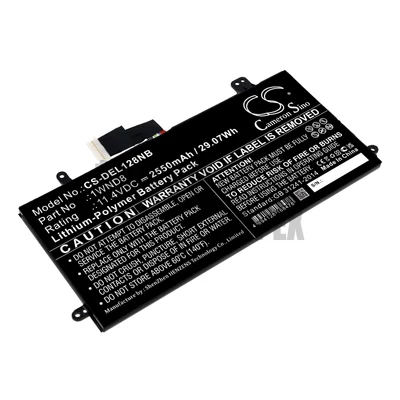Dell Latitude 5285 12 5285 series 1WND8 11.4V 2550mAh 29Wh Li-Polymer notebook/laptop akku/akkumulátor utángyártott